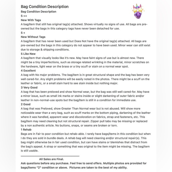 Coach Unisex Satchel - Like New - Picture 12 of 12